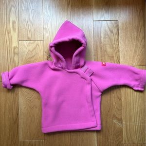 9 month girls polartec pink fleece jacket